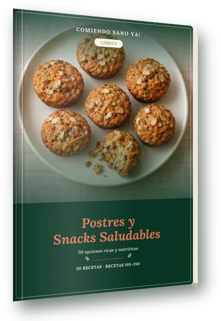 Libro 3: Postres y Snacks Saludables